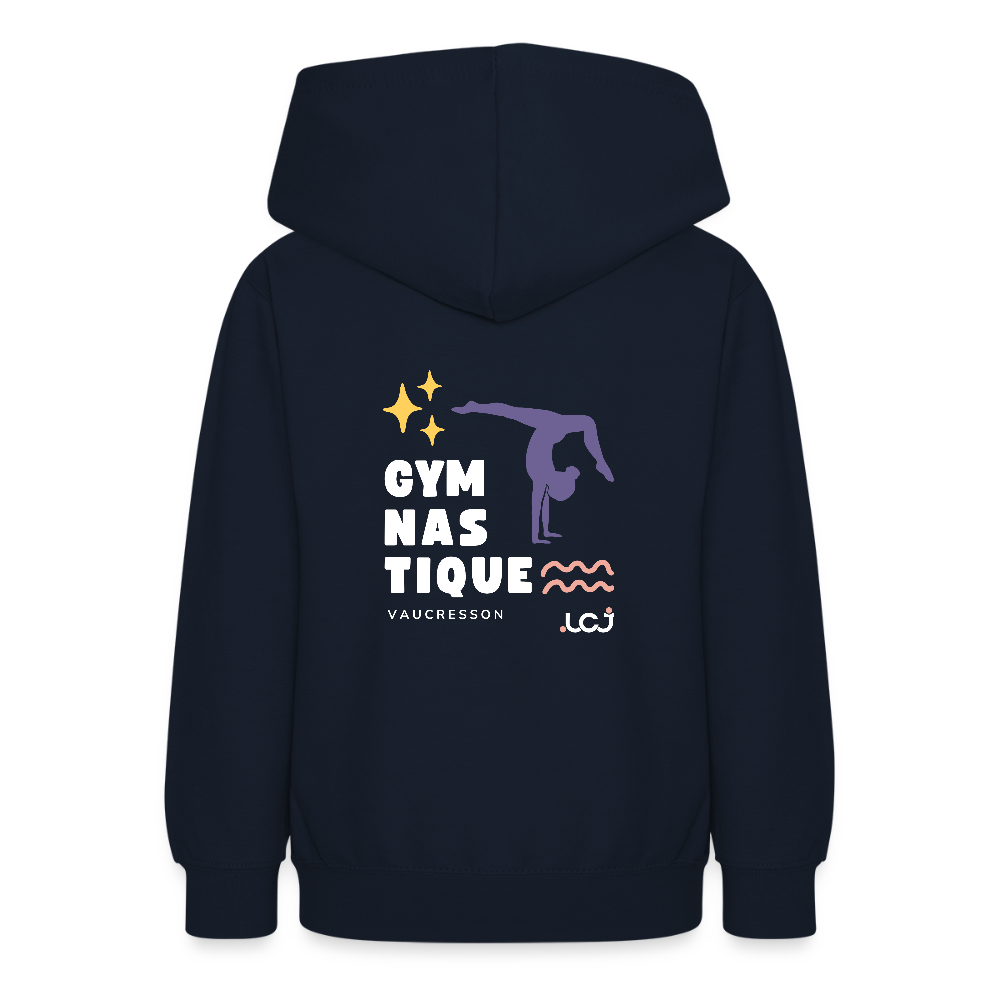 Sweat à capuche Gym - Ado - marine