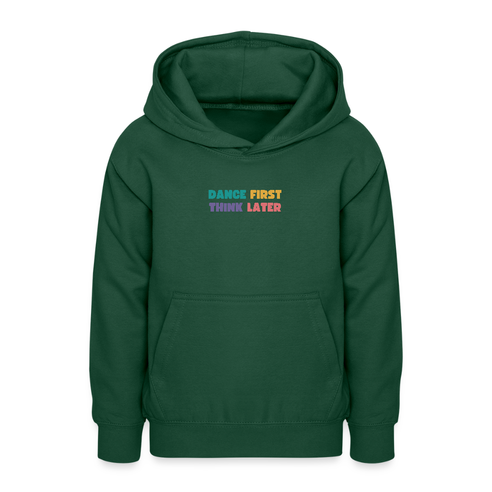Sweat à capuche Danse - Ado - vert bouteille