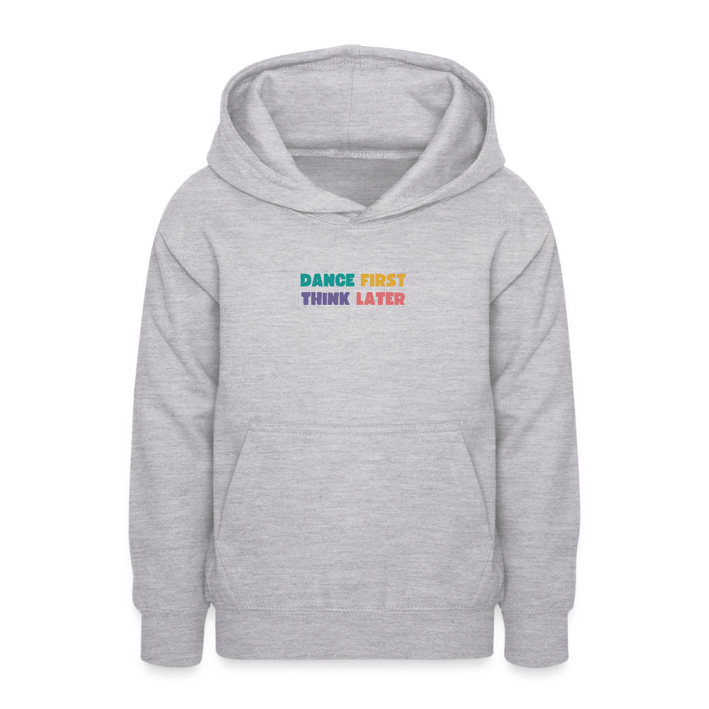 Sweat à capuche Danse - Ado - gris clair chiné