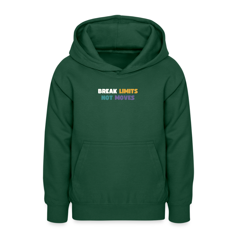 Sweat à capuche Hip-Hop - Ado - vert bouteille