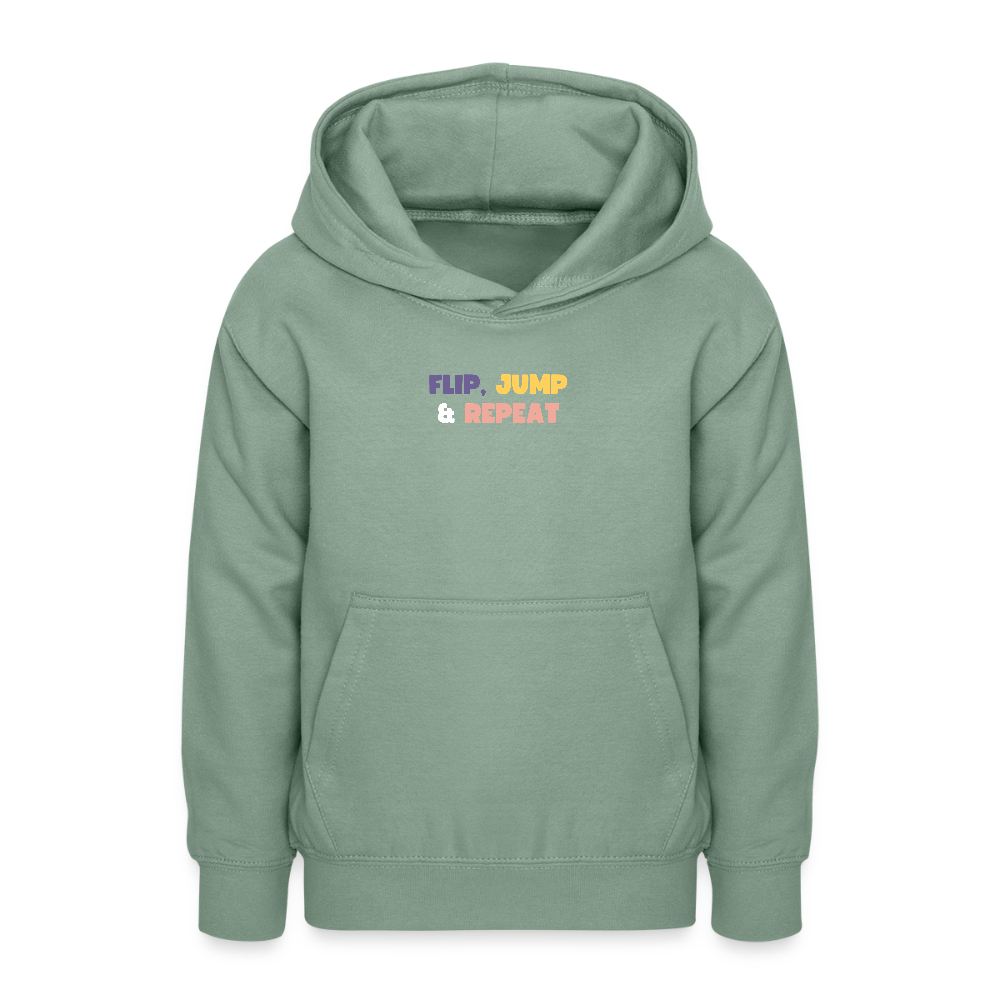 Sweat à capuche Gym - Ado - vert-de-gris