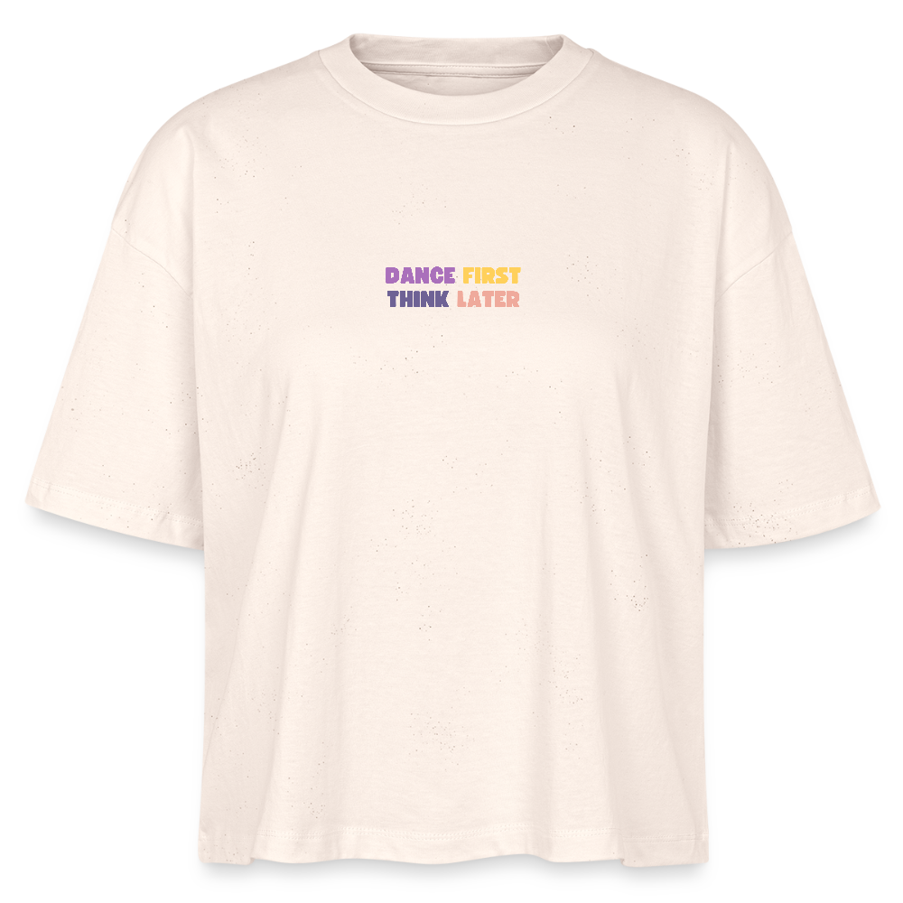 T-shirt bio Danse Femme - blanc gris