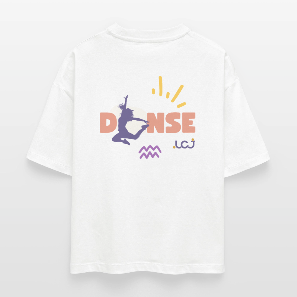 T-shirt bio Danse Femme - blanc