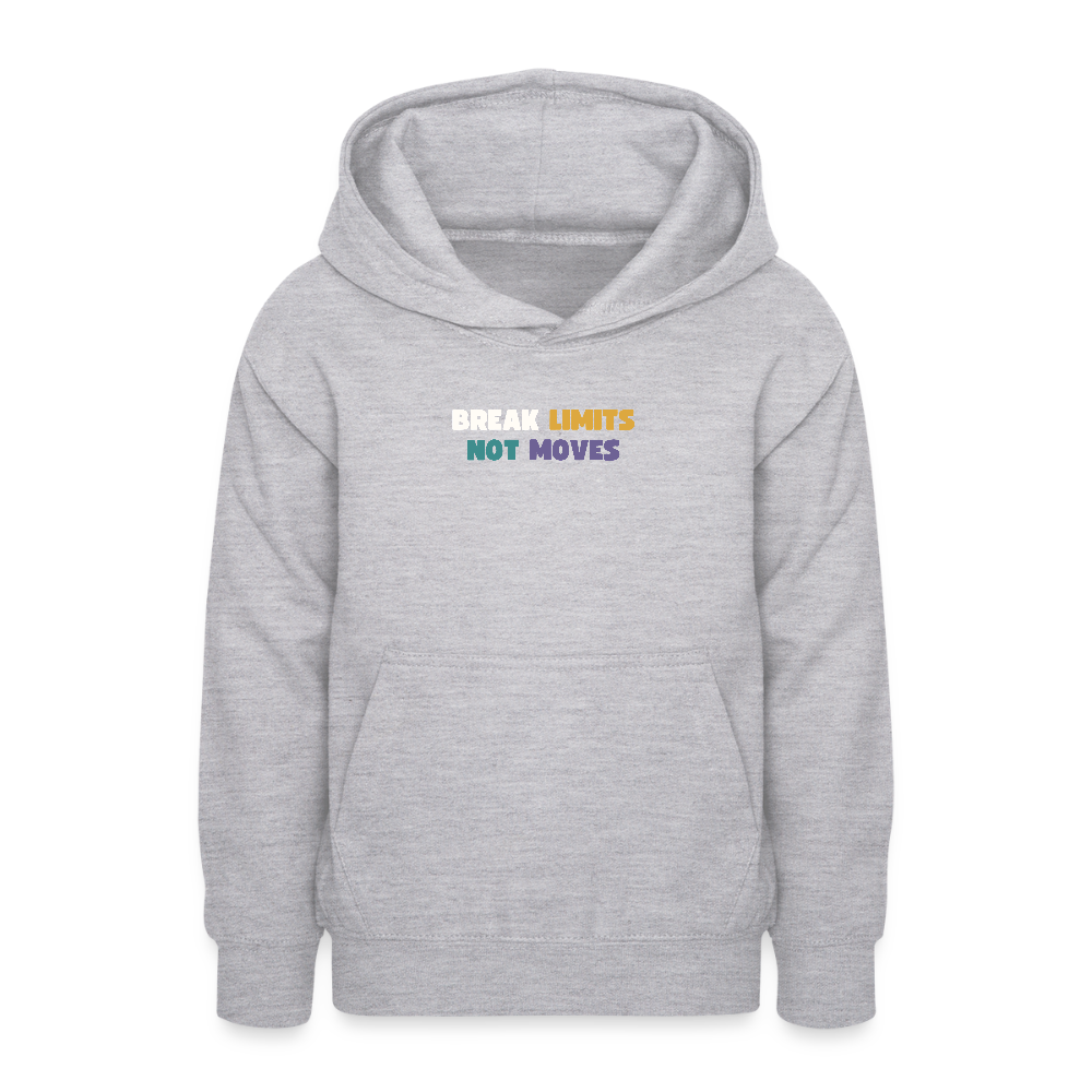 Sweat à capuche Hip-Hop - Ado - gris clair chiné