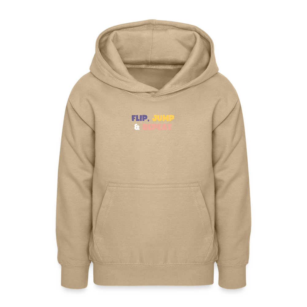 Sweat à capuche Gym - Ado - jaune sable