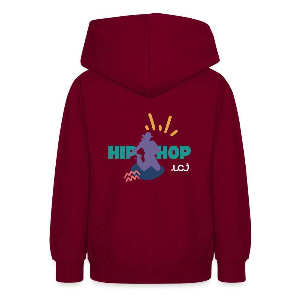 Sweat à capuche Hip-Hop - Ado - bordeaux