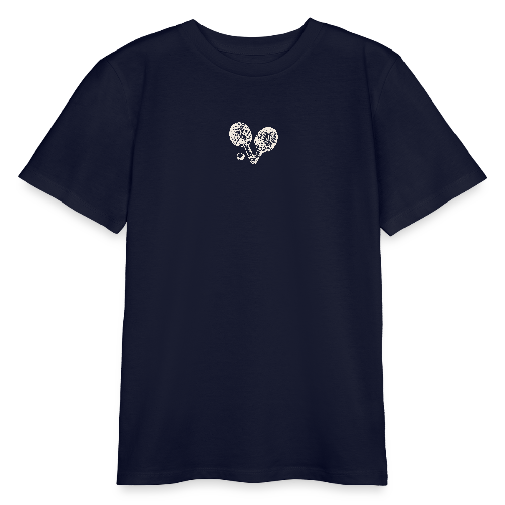 T-shirt bio Ping-Pong - Ado - marine