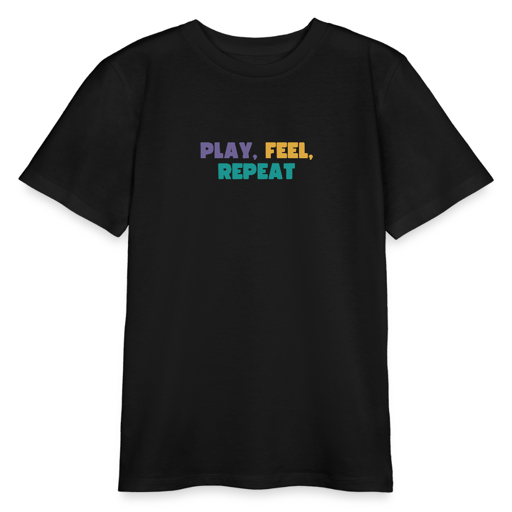T-shirt bio Musique - Ado - noir