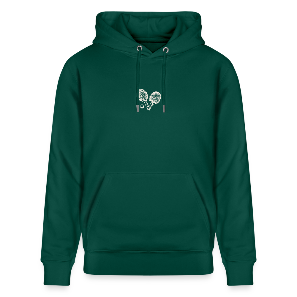 Sweat à capuche bio Ping-pong - forêt