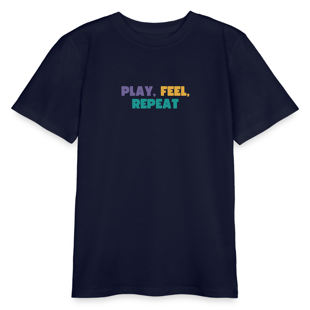 T-shirt bio Musique - Ado - marine