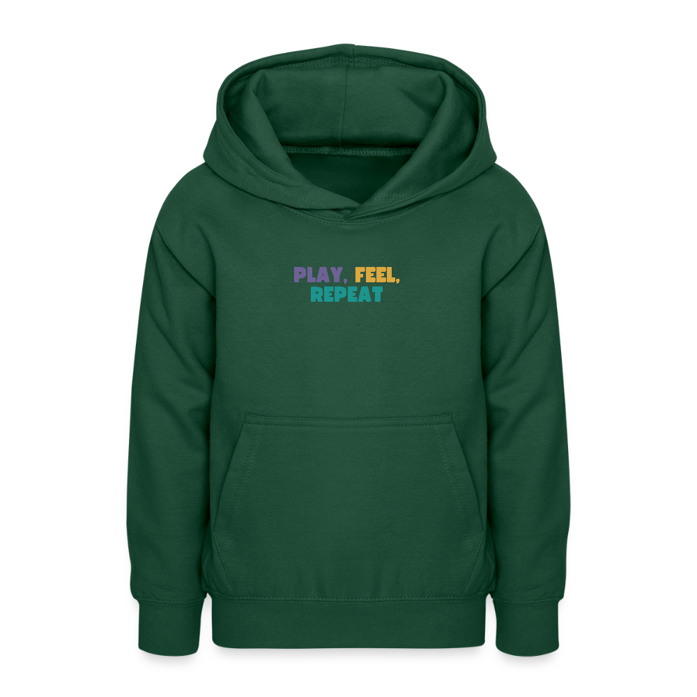 Sweat à capuche Musique - Enfant / Ado - vert bouteille