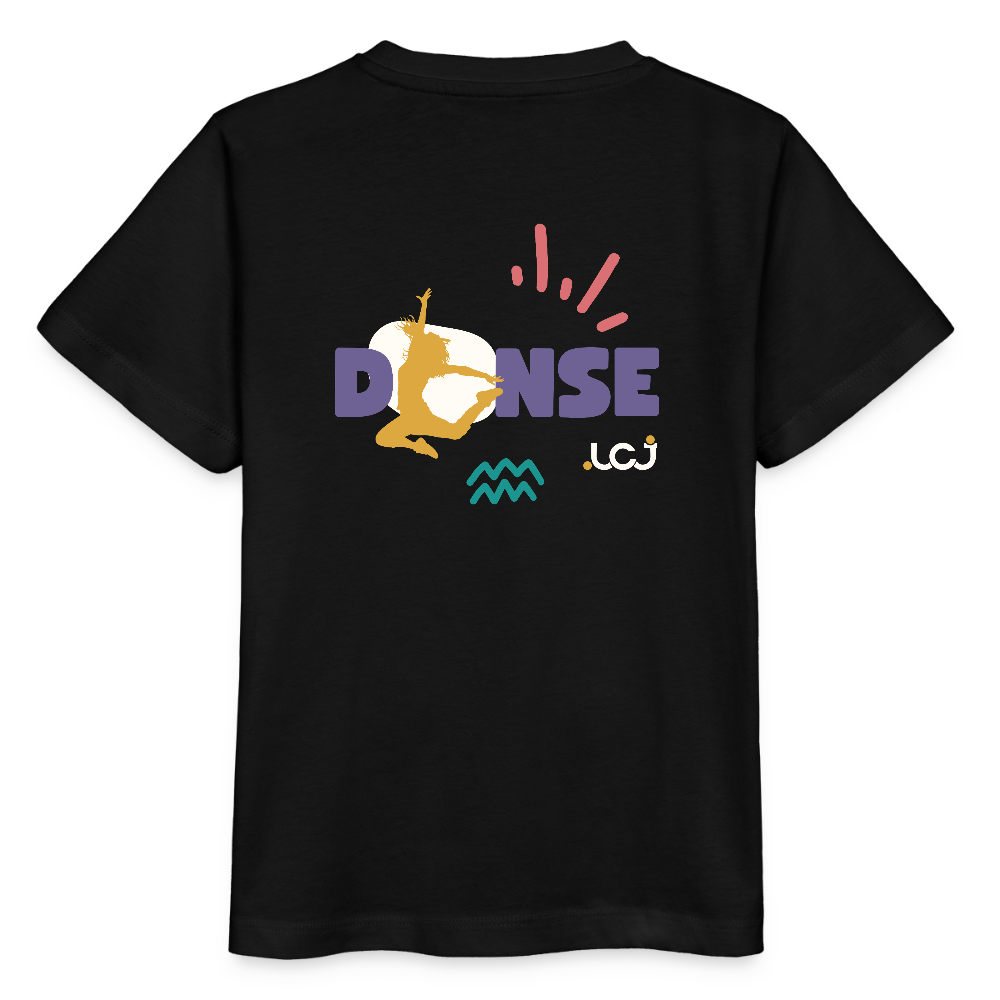 T-shirt bio Danse  - Enfant - noir