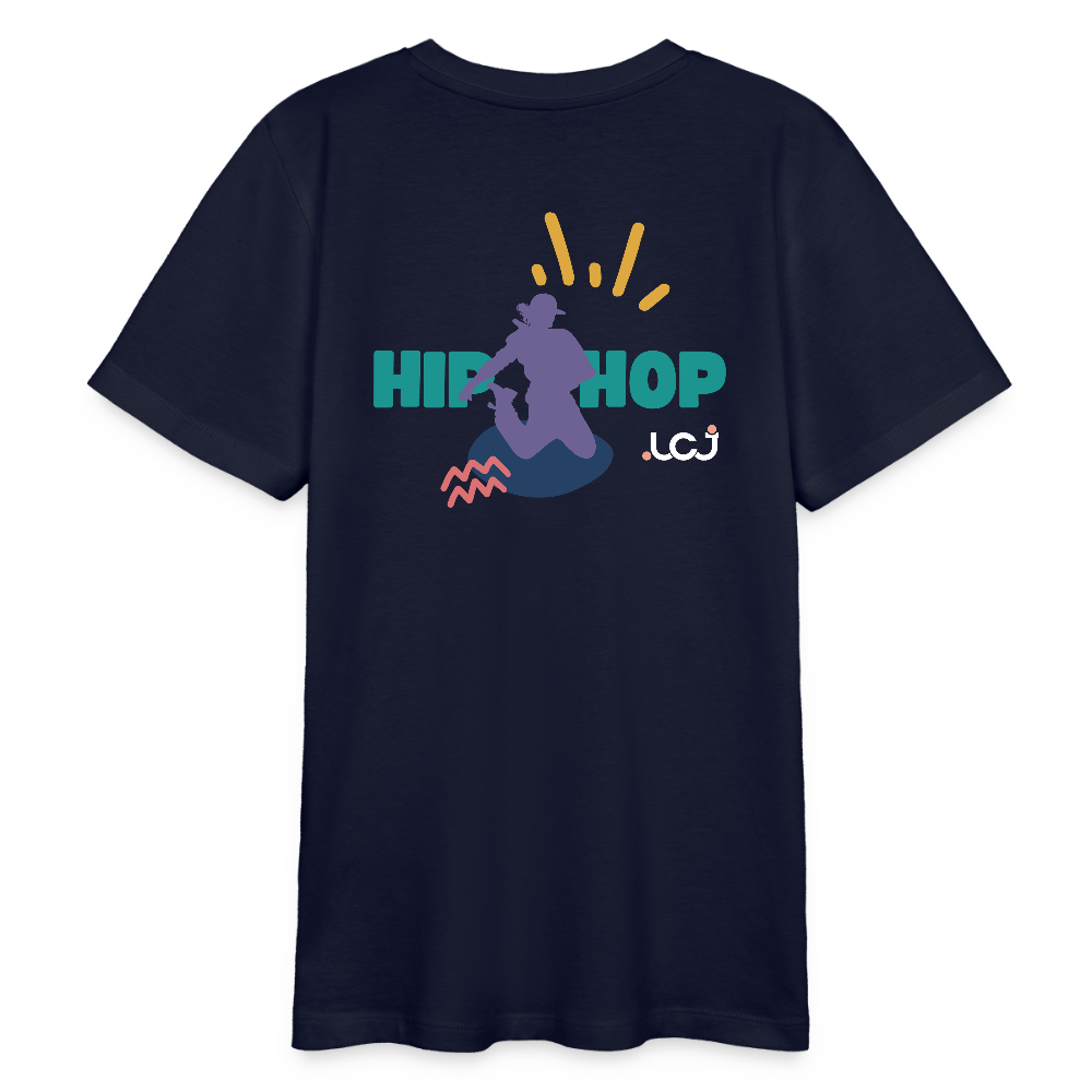 T-shirt bio Enfant Hip-Hop -  Ado - marine