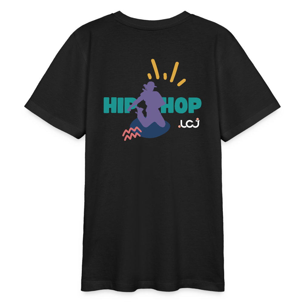 T-shirt bio Enfant Hip-Hop -  Ado - noir