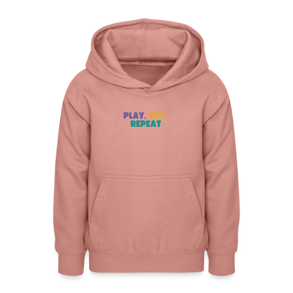 Sweat à capuche Musique - Enfant / Ado - rose poudré