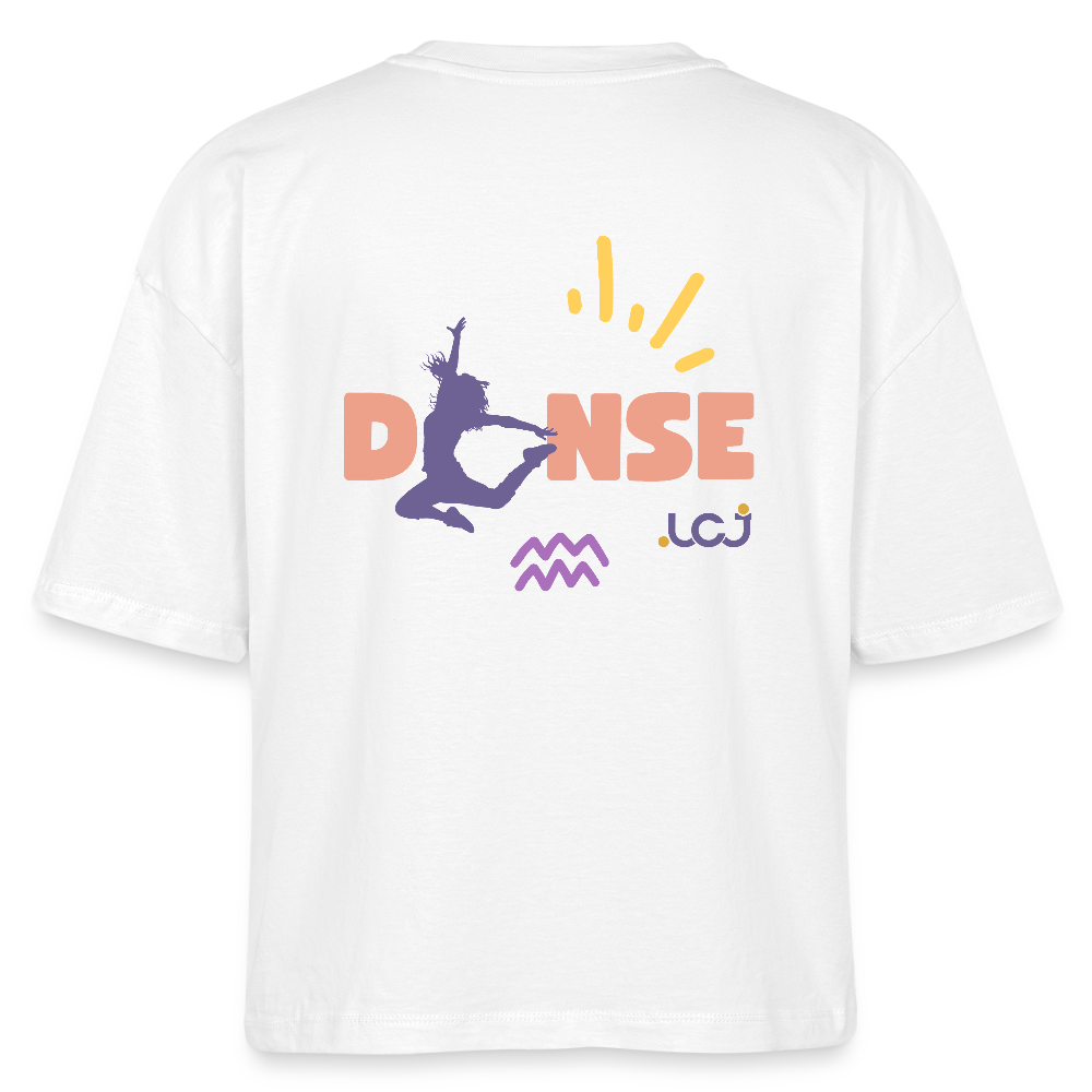 T-shirt bio Danse Femme - blanc