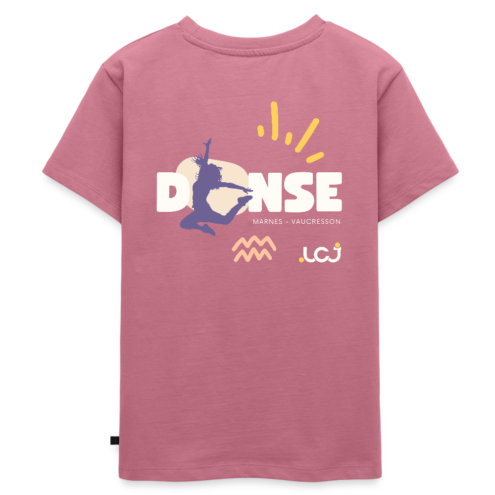 T-shirt Premium Enfant Danse - mauve