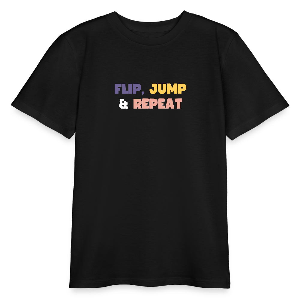 T-shirt bio Enfant Gym -  Ado - noir