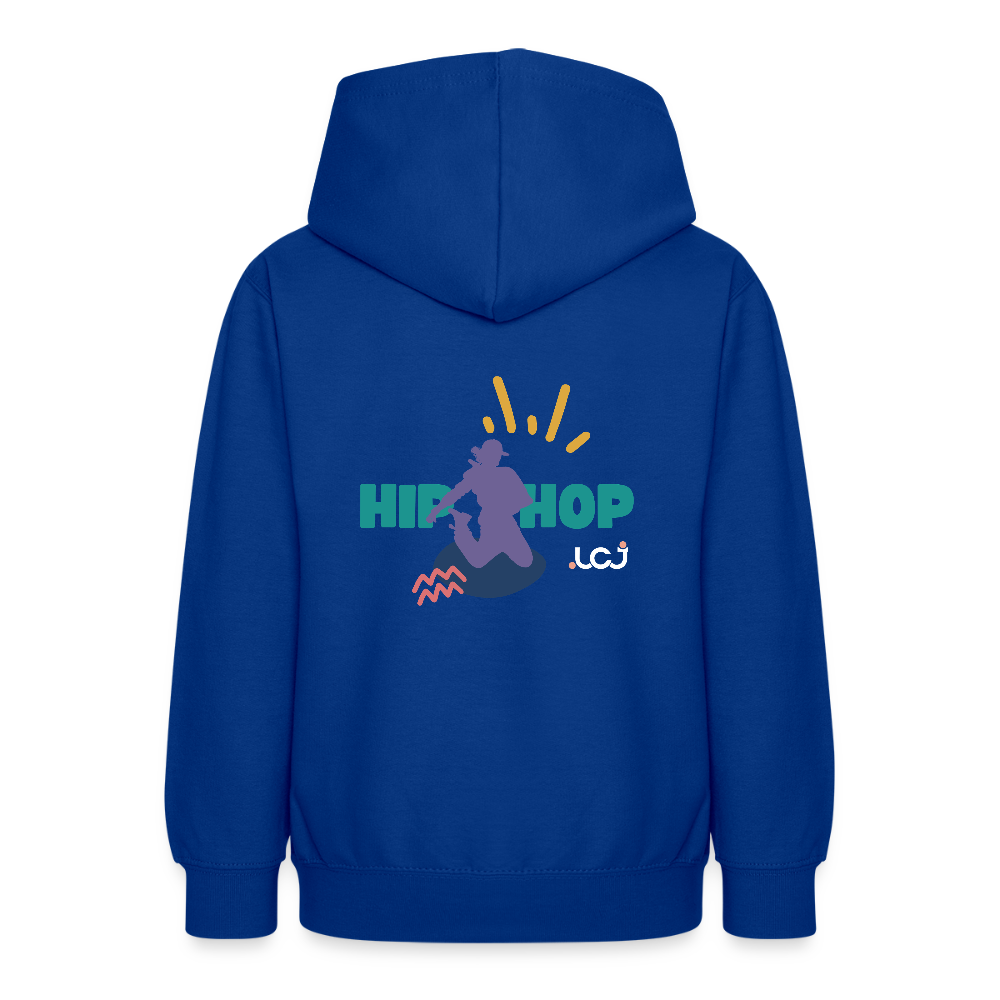 Sweat à capuche Hip-Hop - Ado - bleu royal