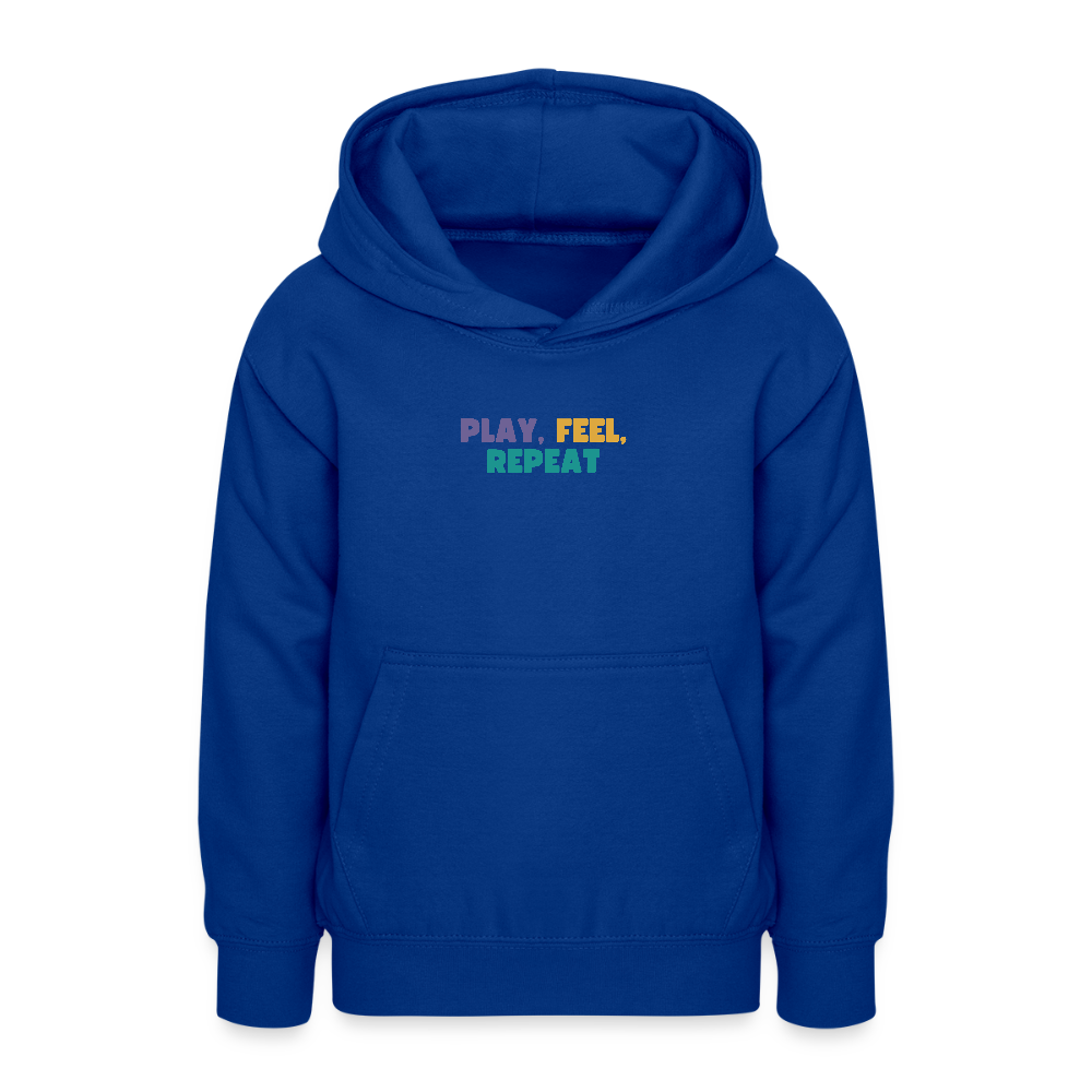 Sweat à capuche Musique - Enfant / Ado - bleu royal