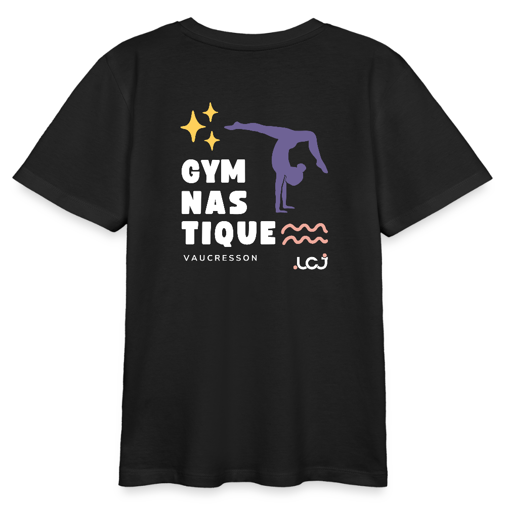 T-shirt bio Enfant Gym -  Ado - noir