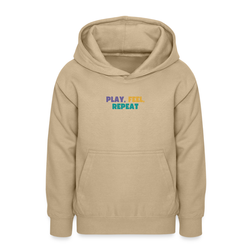 Sweat à capuche Musique - Enfant / Ado - jaune sable