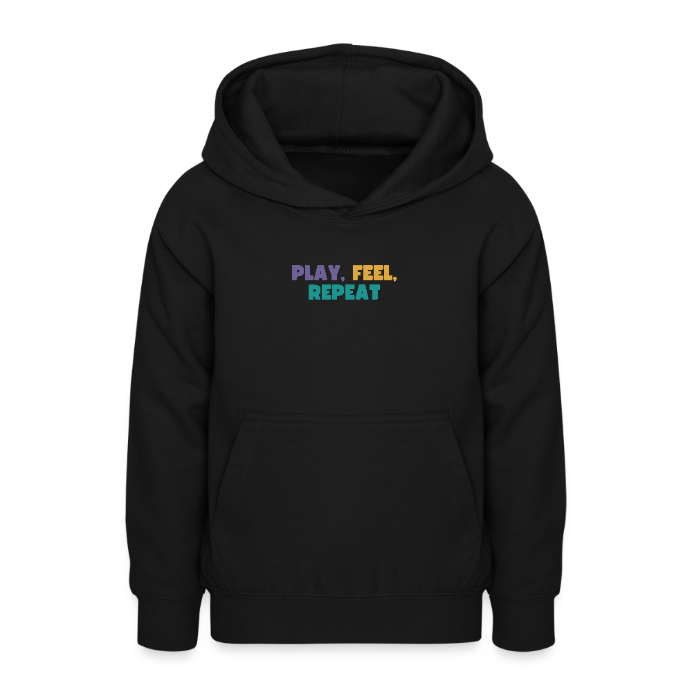 Sweat à capuche Musique - Enfant / Ado - noir