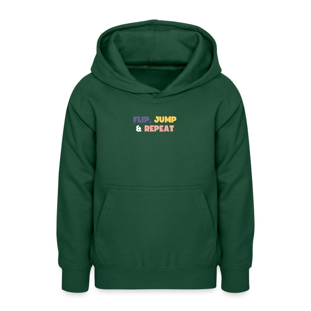 Sweat à capuche Gym - Ado - vert bouteille