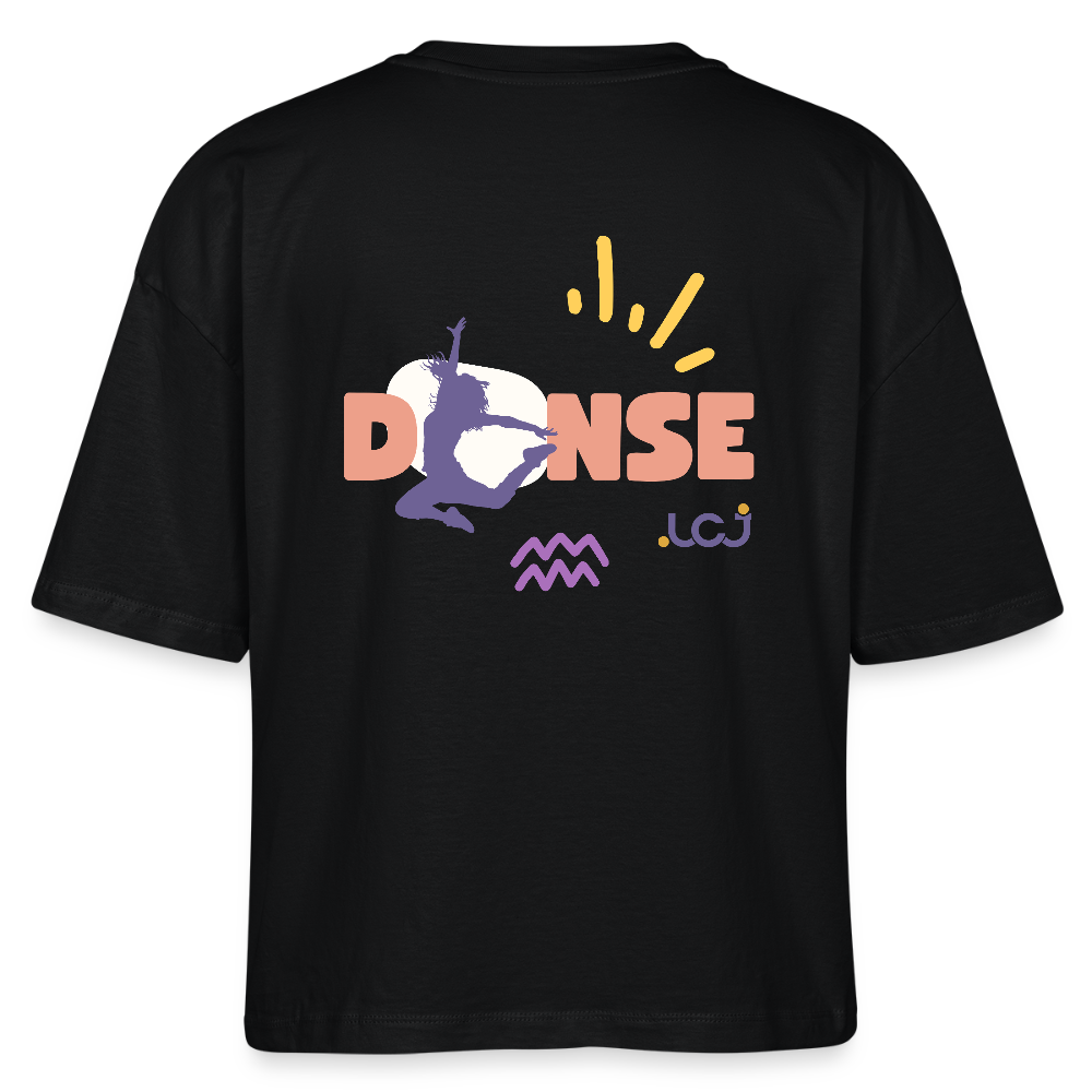 T-shirt bio Danse Femme - noir