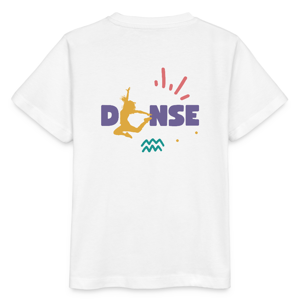 T-shirt bio Danse  - Enfant - blanc