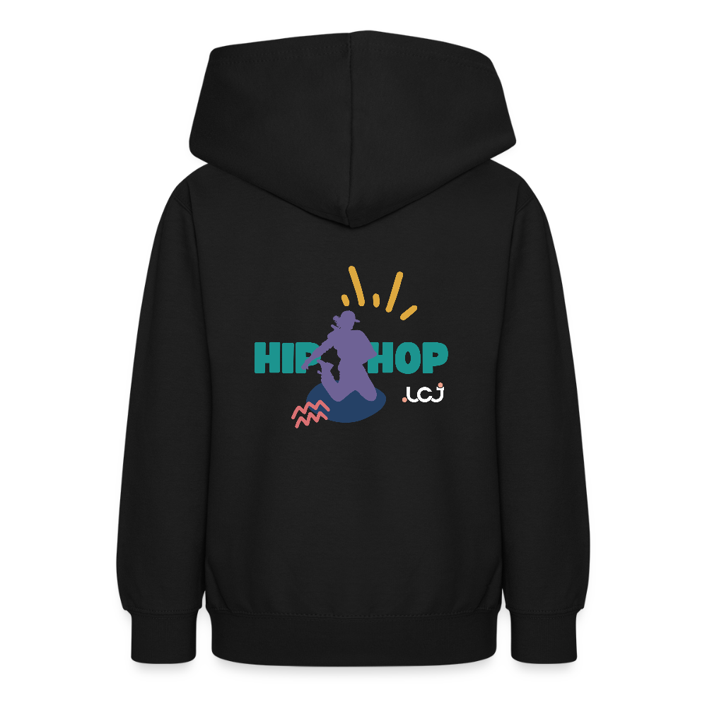 Sweat à capuche Hip-Hop - Ado - noir
