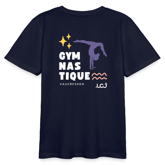T-shirt bio Enfant Gym -  Ado - marine