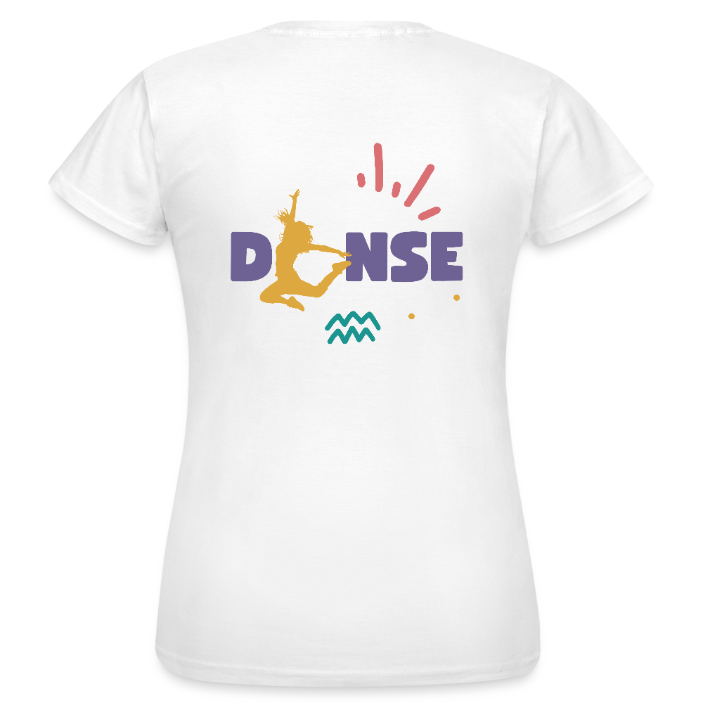 Tshirt Danse - Femme - blanc