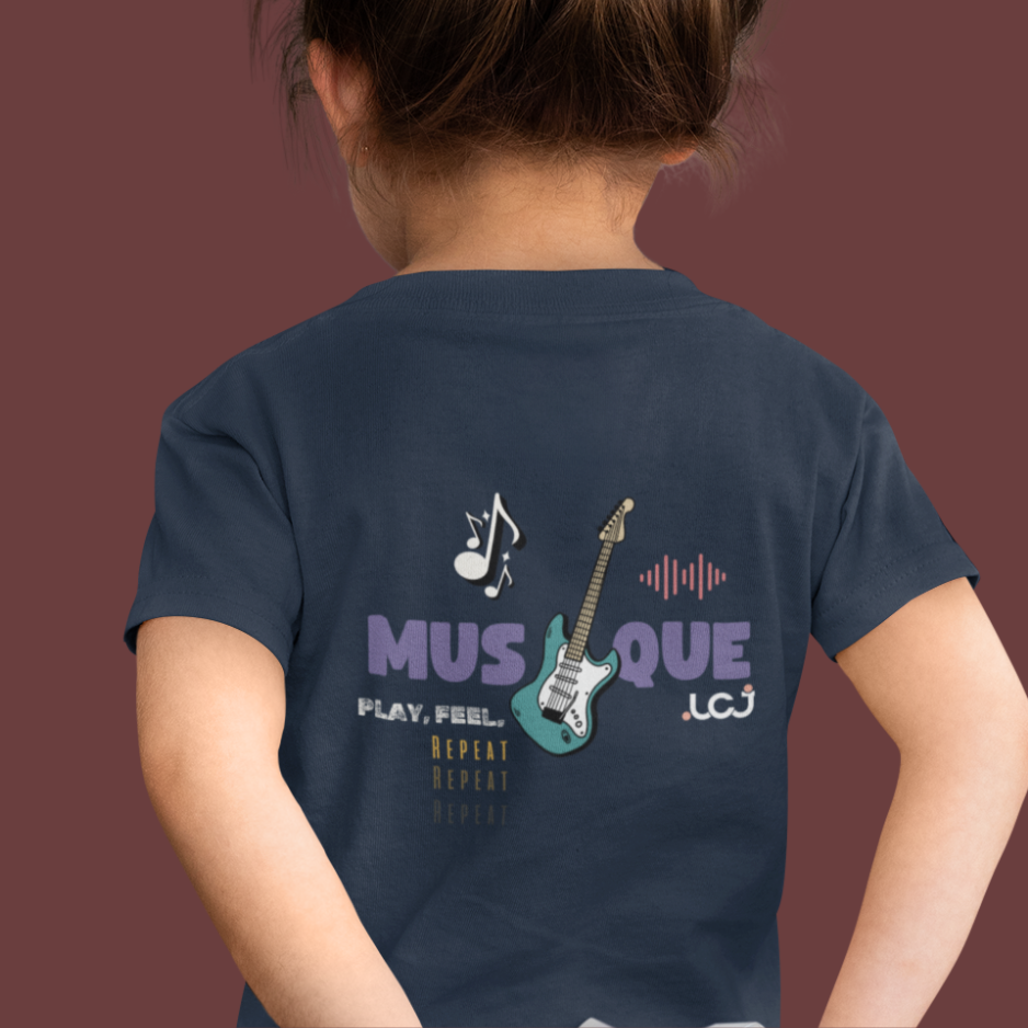 T-shirt bio Musique Enfant